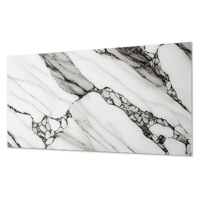 Rectangular wall panel Marble pattern with delicate veins