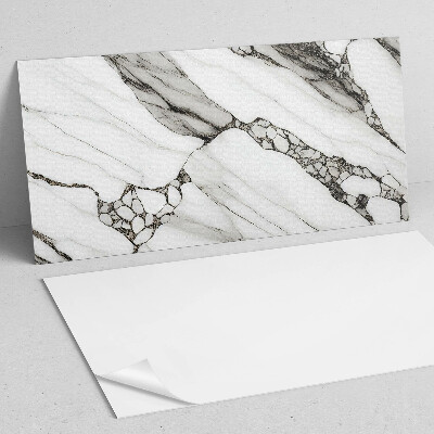 Rectangular wall panel Marble pattern with delicate veins