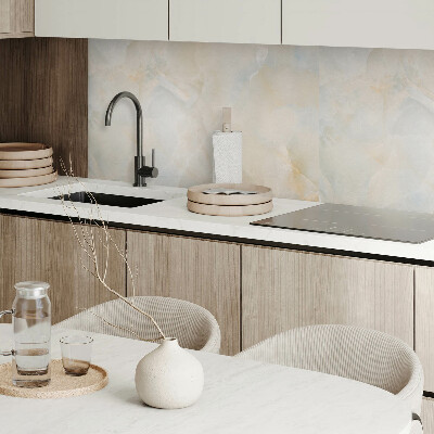 Rectangular bathroom wall panel Abstract stone motif