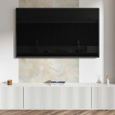 Rectangular bathroom wall panel Abstract stone motif