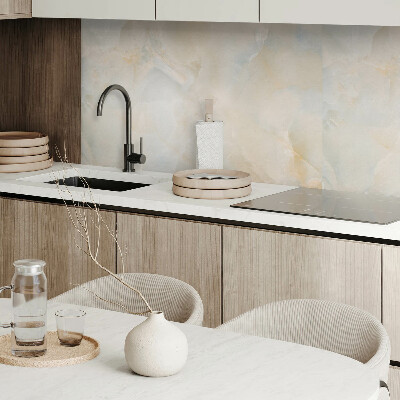 Rectangular bathroom wall panel Abstract stone motif