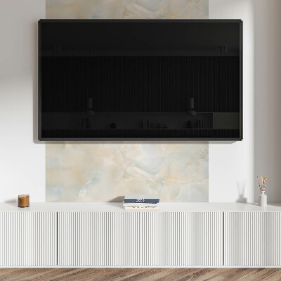 Rectangular bathroom wall panel Abstract stone motif