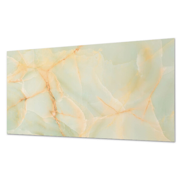 Rectangular bathroom wall panel Stylish marble pattern