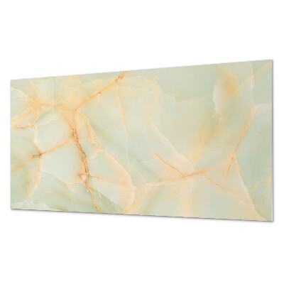 Rectangular bathroom wall panel Stylish marble pattern