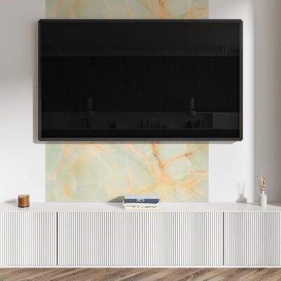 Rectangular bathroom wall panel Stylish marble pattern