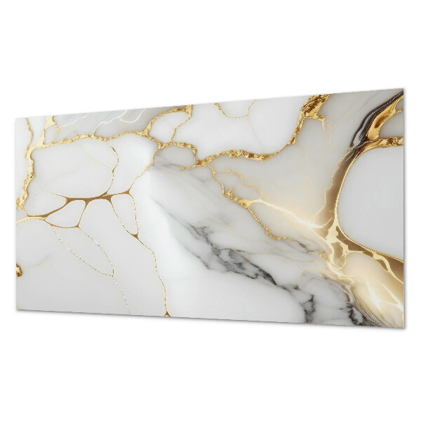 Rectangular wall panel Exquisite marble motif