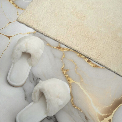 Rectangular wall panel Exquisite marble motif