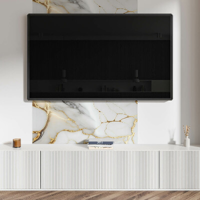 Rectangular wall panel Exquisite marble motif