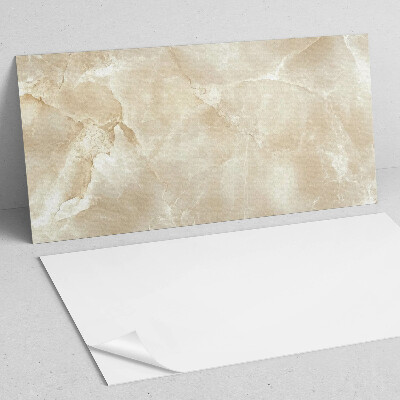 Rectangular bathroom wall panel Stylish marble structure pattern