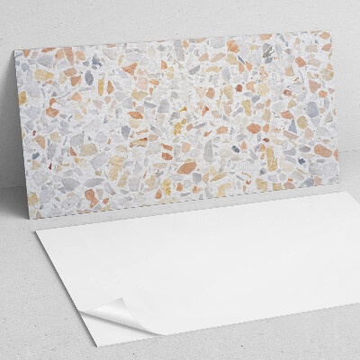 Rectangular bathroom wall panel Artistic style stone mosaic