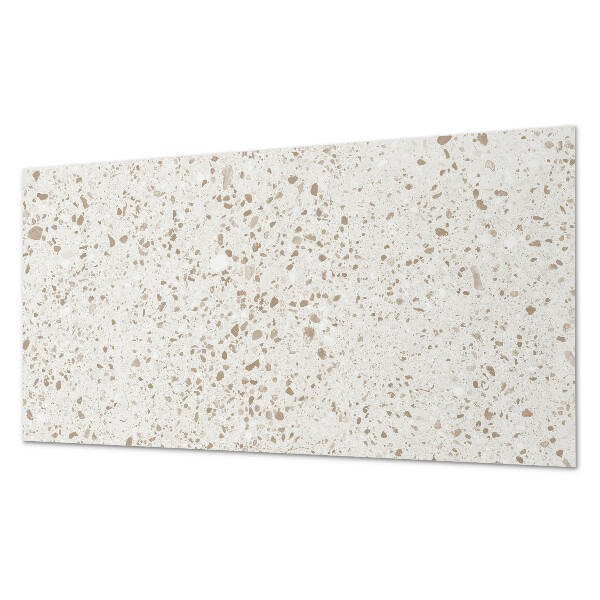 Rectangular decorative wall panel Pattern with tiny stones