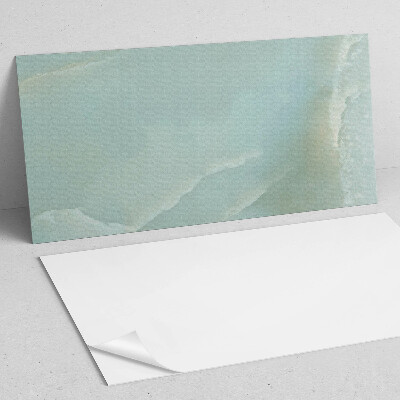 Rectangular wall panel Marble-inspired pattern