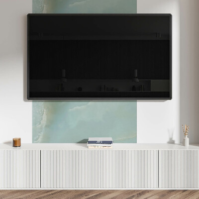 Rectangular wall panel Marble-inspired pattern