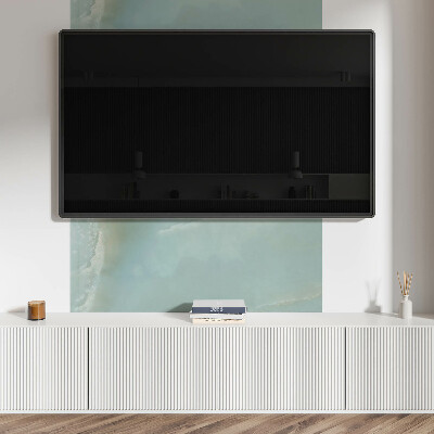 Rectangular wall panel Marble-inspired pattern