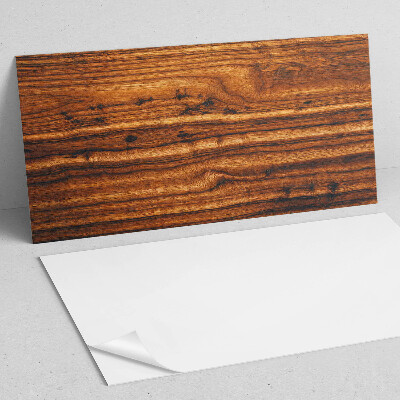 Rectangular wall panel Wood-inspired pattern