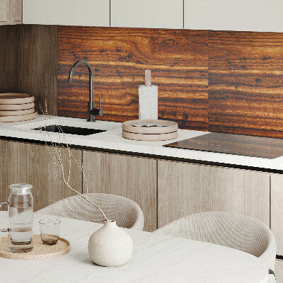 Rectangular wall panel Wood-inspired pattern