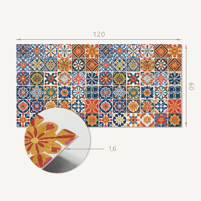 Rectangular decorative wall panel Mosaic tile patterns