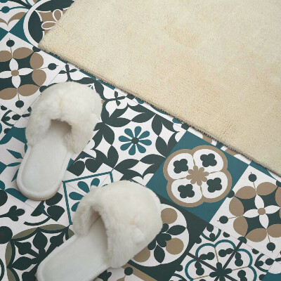 Rectangular wall panel Tiled patterns in a harmonious arrangement