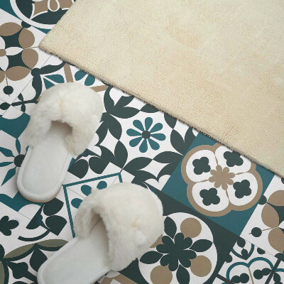 Rectangular wall panel Tiled patterns in a harmonious arrangement