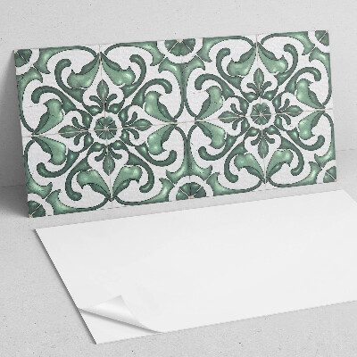 Rectangular bathroom wall panel Elegant graphic motifs