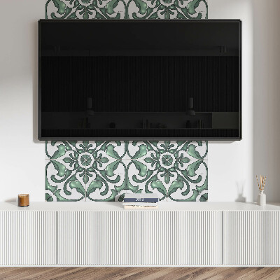 Rectangular bathroom wall panel Elegant graphic motifs