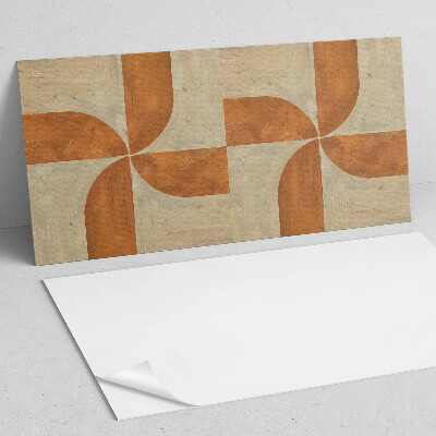 Rectangular wall panel Arched Geometry Pattern