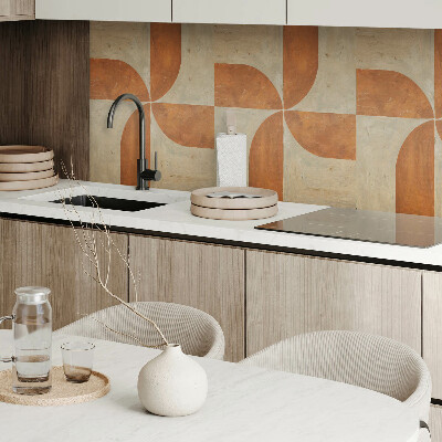 Rectangular wall panel Arched Geometry Pattern