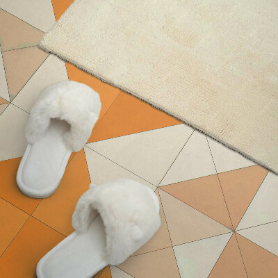 Rectangular decorative wall panel A rhombus pattern in a geometric form