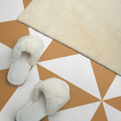 Rectangular wall panel Pattern of triangular shapes