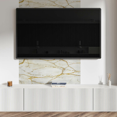 Rectangular wall panel Marble pattern with subtle veining
