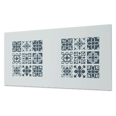 Rectangular wall panel Geometric shapes in rectangles