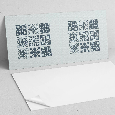 Rectangular wall panel Geometric shapes in rectangles