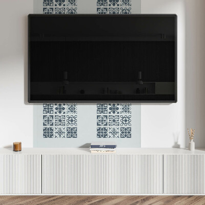 Rectangular wall panel Geometric shapes in rectangles