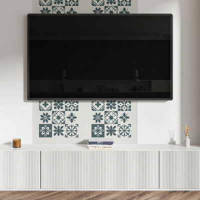 Rectangular decorative wall panel Geometric arrangements in design