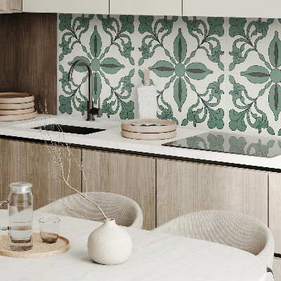 Rectangular wall panel Stylish plant motif