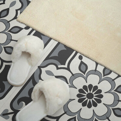 Rectangular wall panel Floral ornamental design