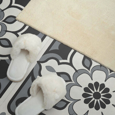 Rectangular wall panel Floral ornamental design