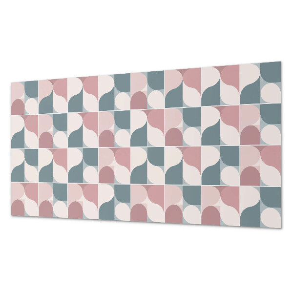 Rectangular decorative wall panel Geometric pattern in an abstract style