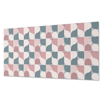 Rectangular decorative wall panel Geometric pattern in an abstract style