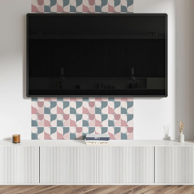 Rectangular decorative wall panel Geometric pattern in an abstract style