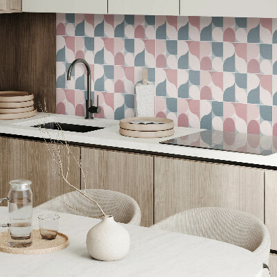 Rectangular decorative wall panel Geometric pattern in an abstract style