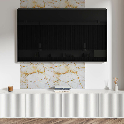 Rectangular decorative wall panel Marble style in an elegant version