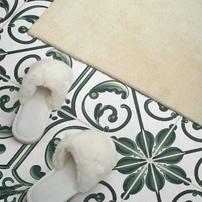 Rectangular wall panel Plant motifs with decorative details