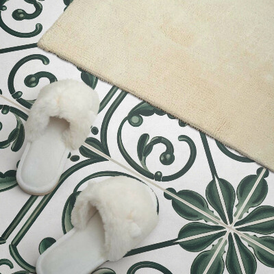 Rectangular wall panel Plant motifs with decorative details