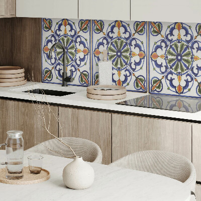 Rectangular decorative wall panel Plant ornaments in a classic style
