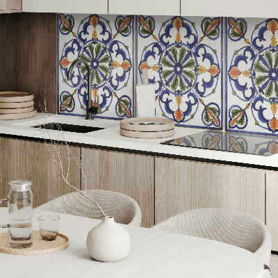 Rectangular decorative wall panel Plant ornaments in a classic style