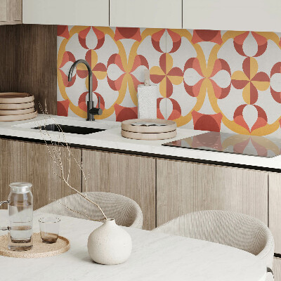 Rectangular wall panel Modern geometric motif