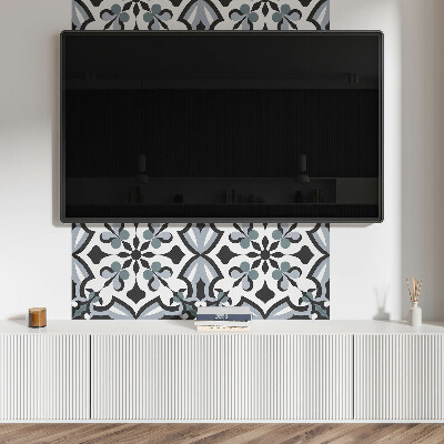 Rectangular decorative wall panel Elegant botanical motif