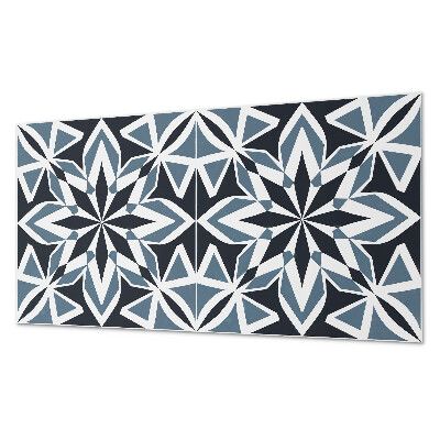 Rectangular bathroom wall panel Symmetrical shapes in geometry