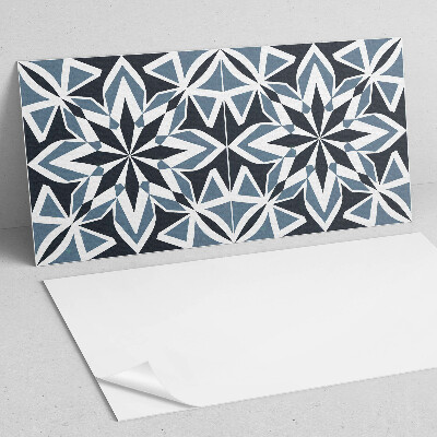 Rectangular bathroom wall panel Symmetrical shapes in geometry
